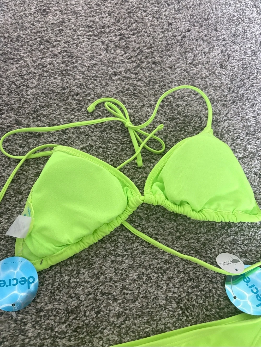 Neon Green Bikini Set